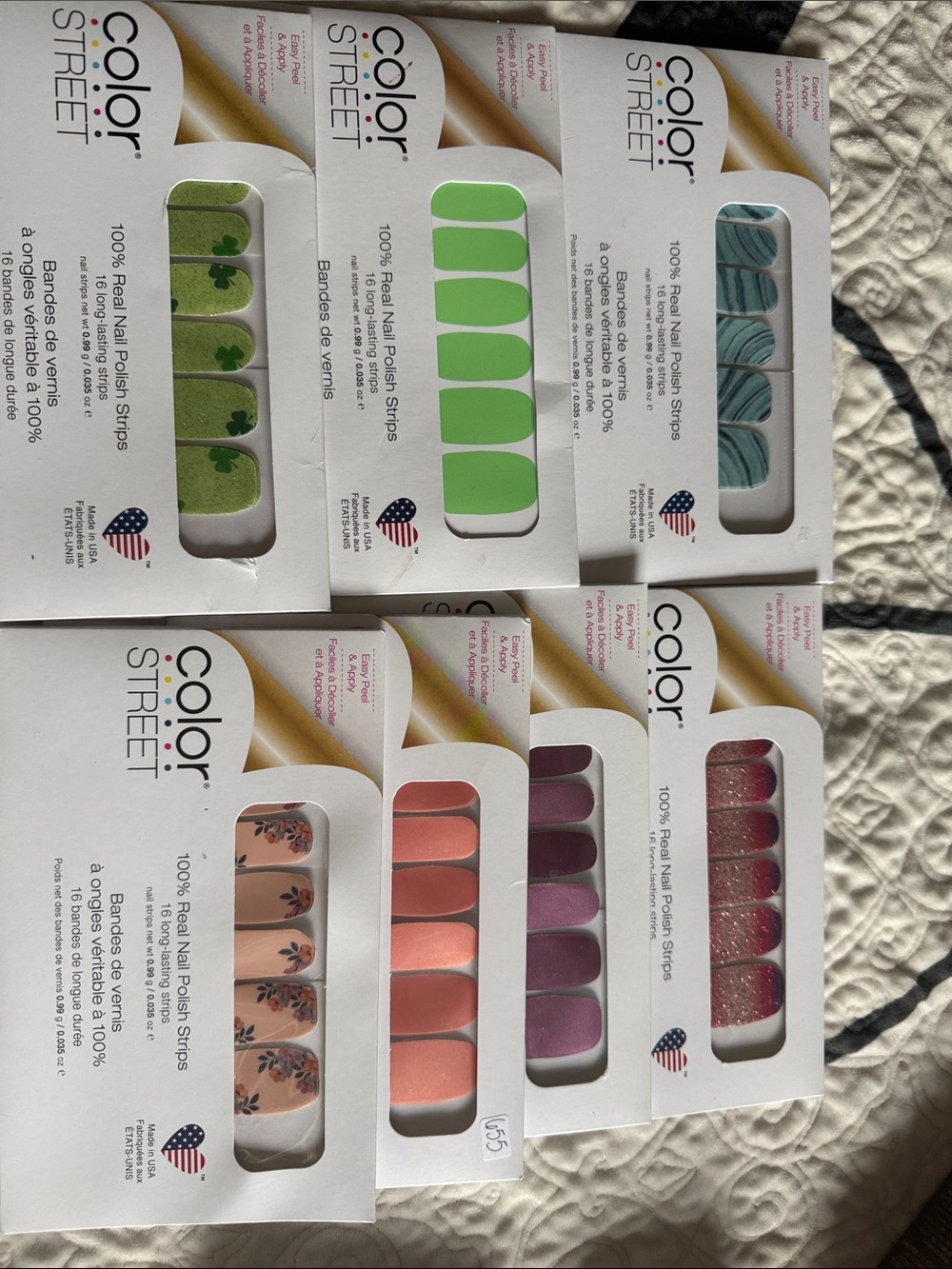 Color street nails 7 nail sets
